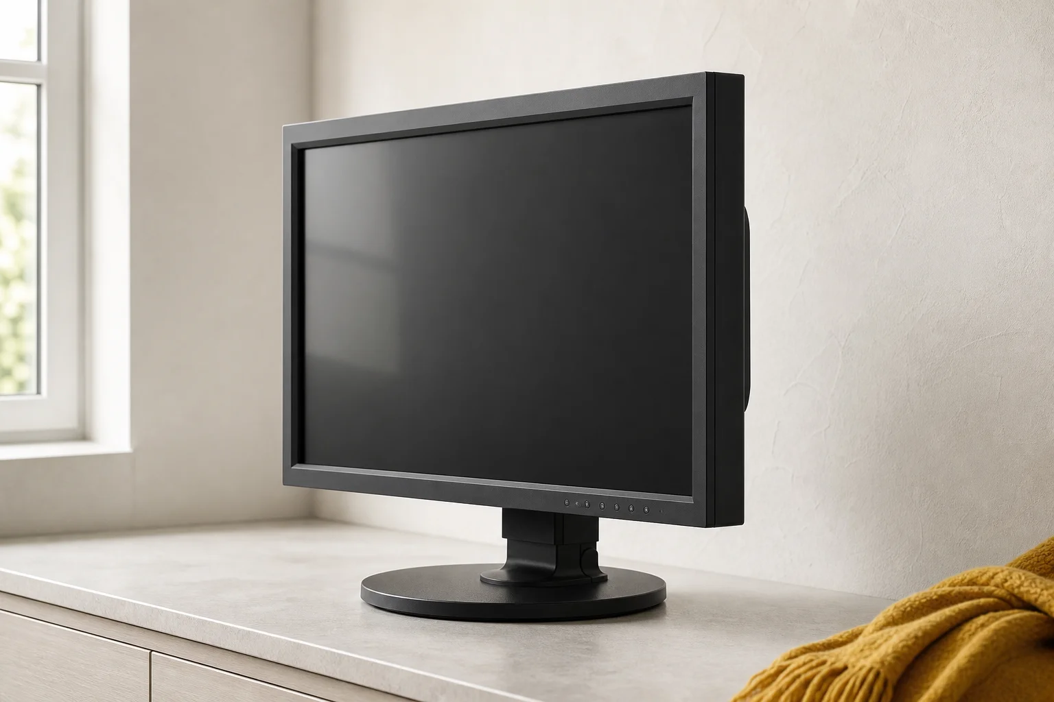 EIZO CS2410-BKを暮らしの中で使うイメージ