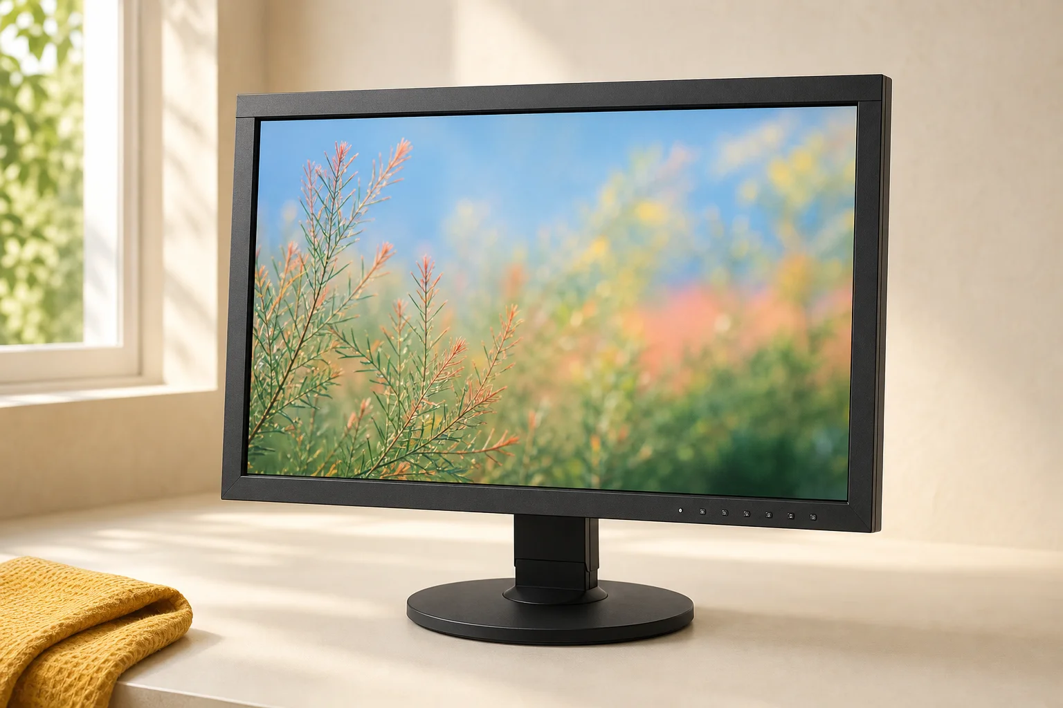EIZO CS2731-ZBKを暮らしの中で使うイメージ