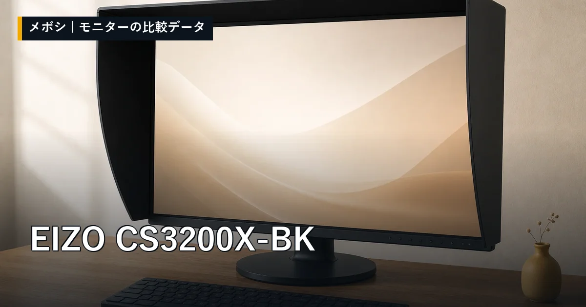 EIZO CS3200X-BKのレビューデータまとめ