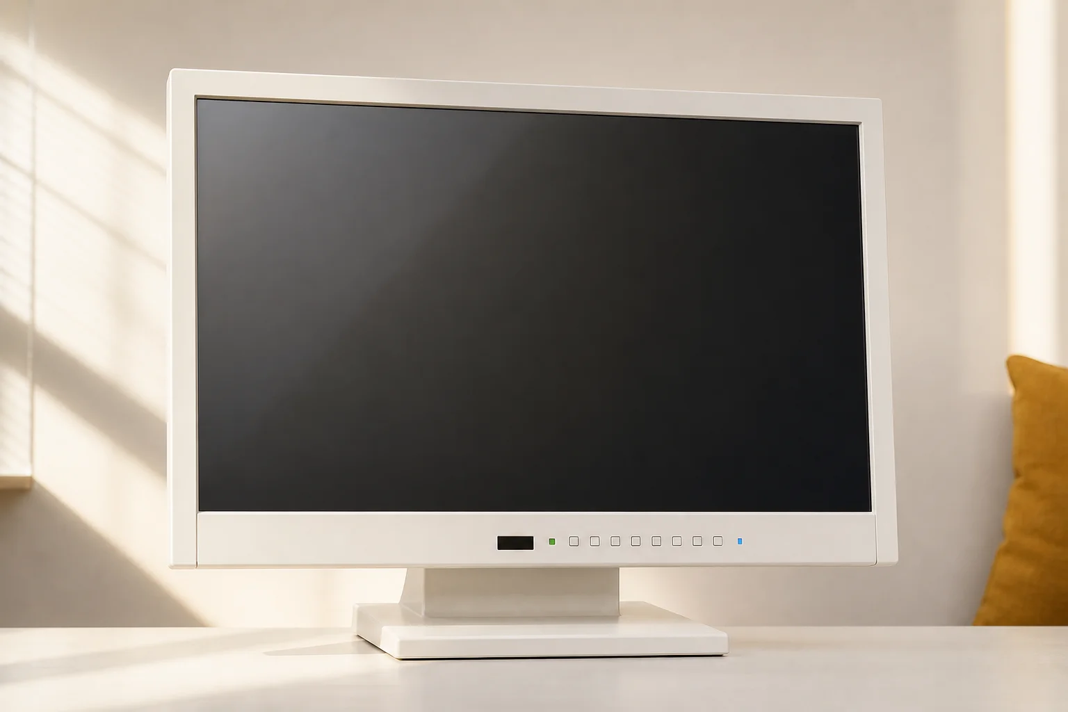 EIZO EV2116Wの設置まわりを確認するイメージ