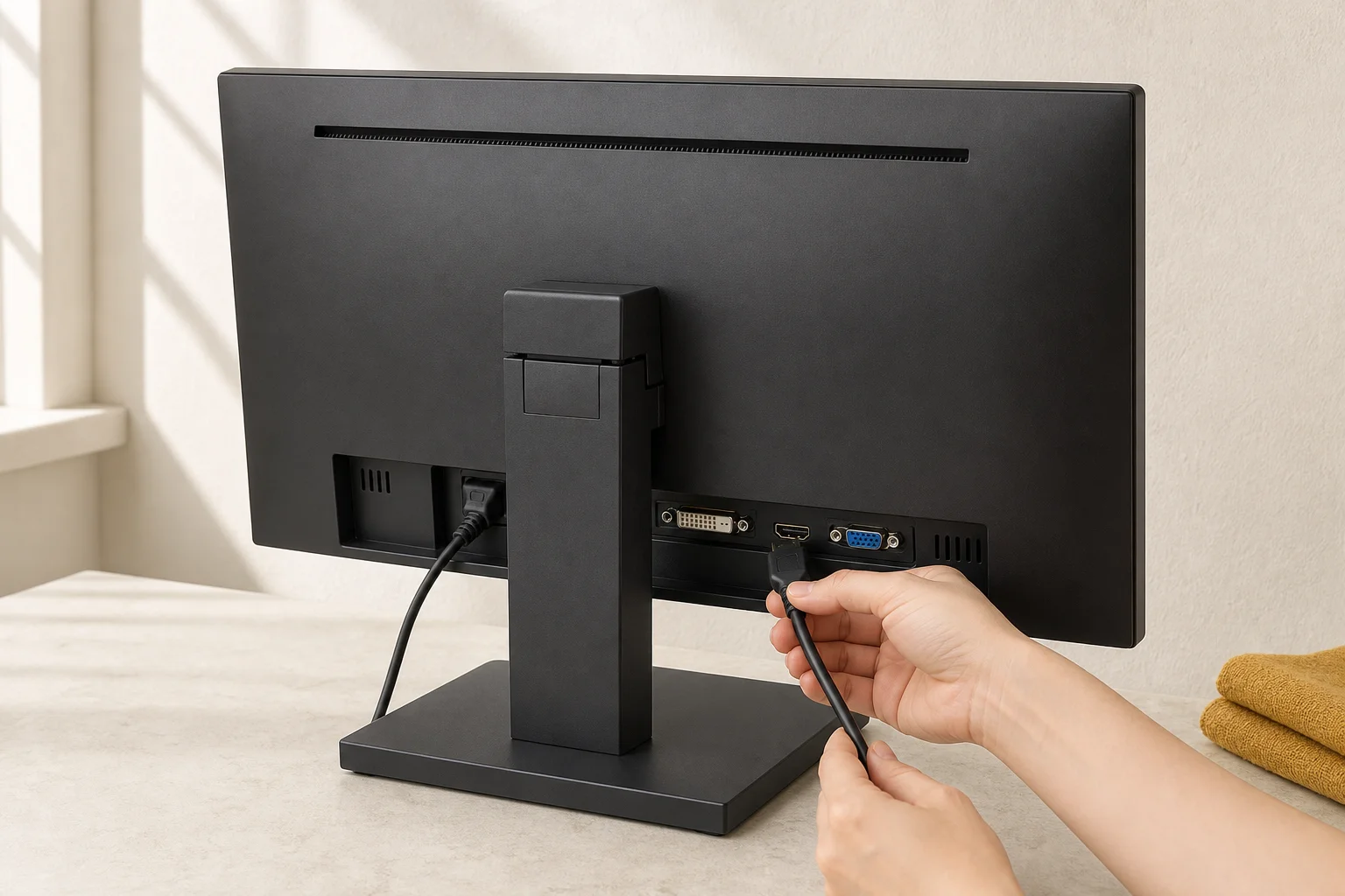 EIZO EV2130を暮らしの中で使うイメージ