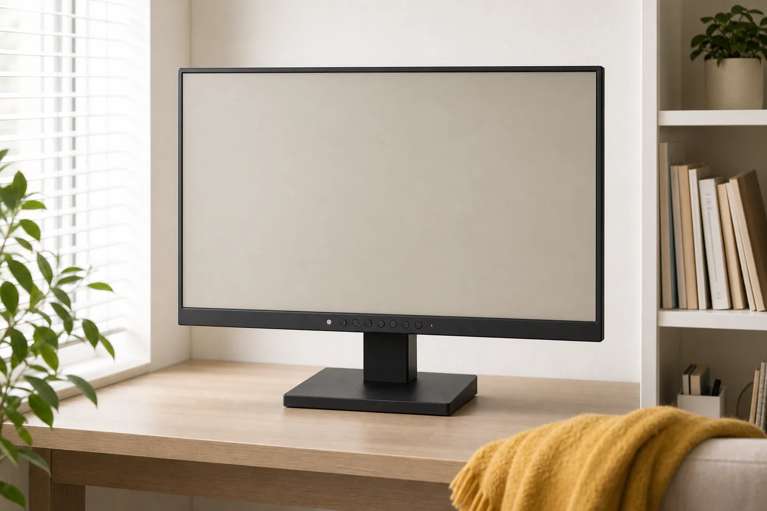 EIZO EV2130の設置まわりを確認するイメージ