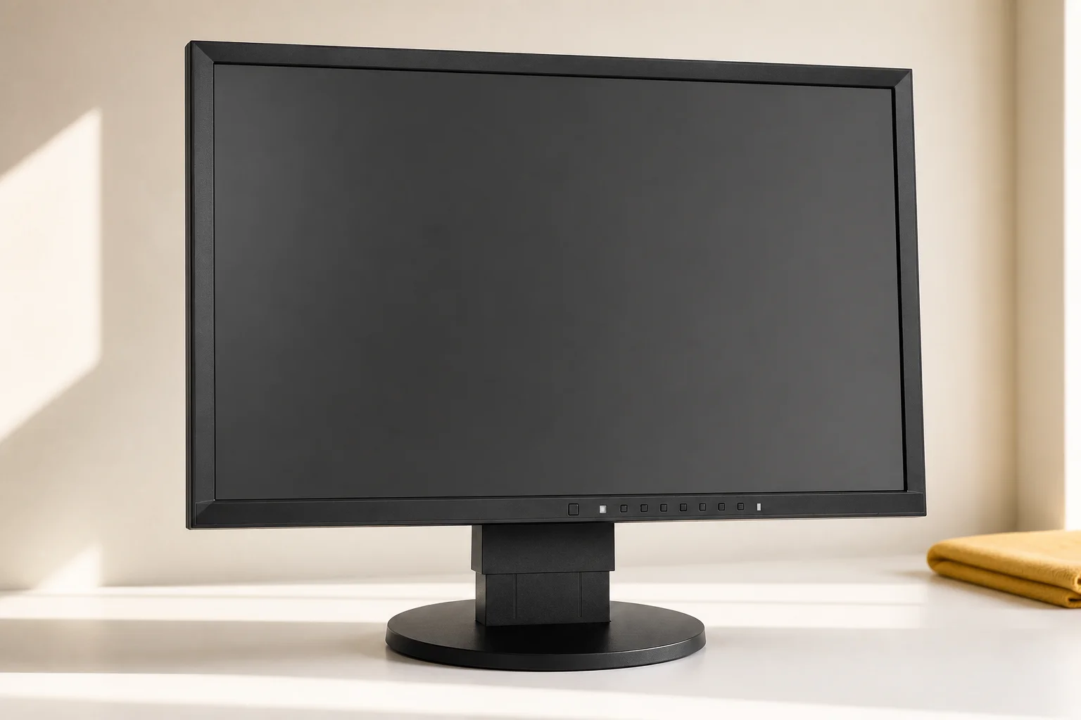 EIZO EV2316W-TSの設置まわりを確認するイメージ