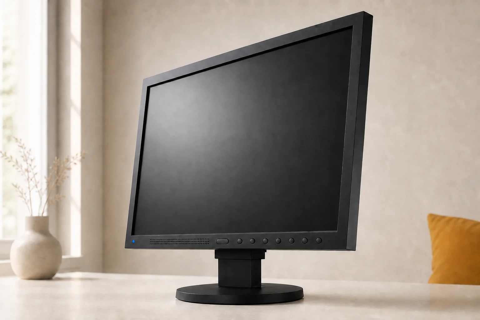 EIZO EV2334W-Tの設置まわりを確認するイメージ