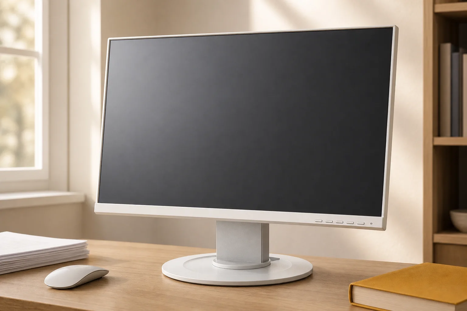 EIZO EV2360の設置まわりを確認するイメージ