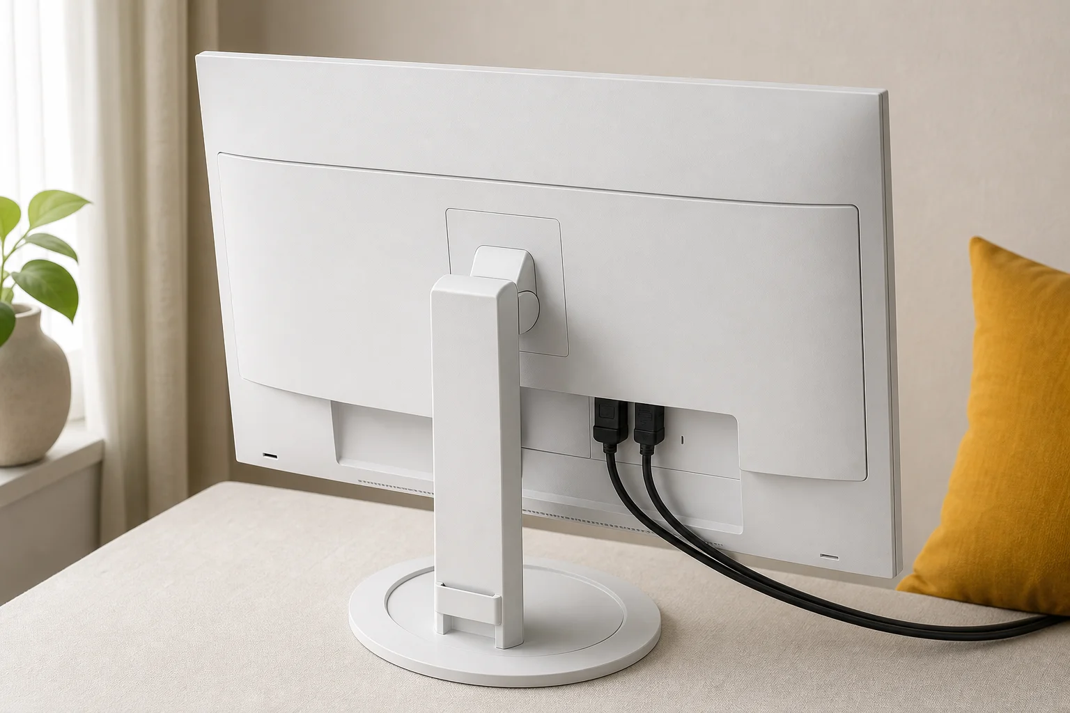 EIZO EV2400Rの設置まわりを確認するイメージ
