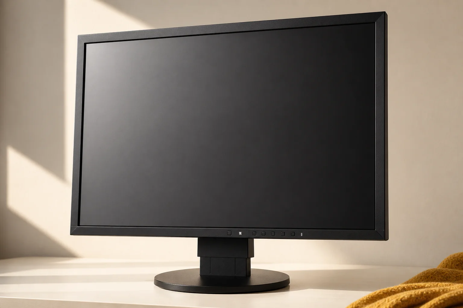 EIZO EV2416W-TSの設置まわりを確認するイメージ