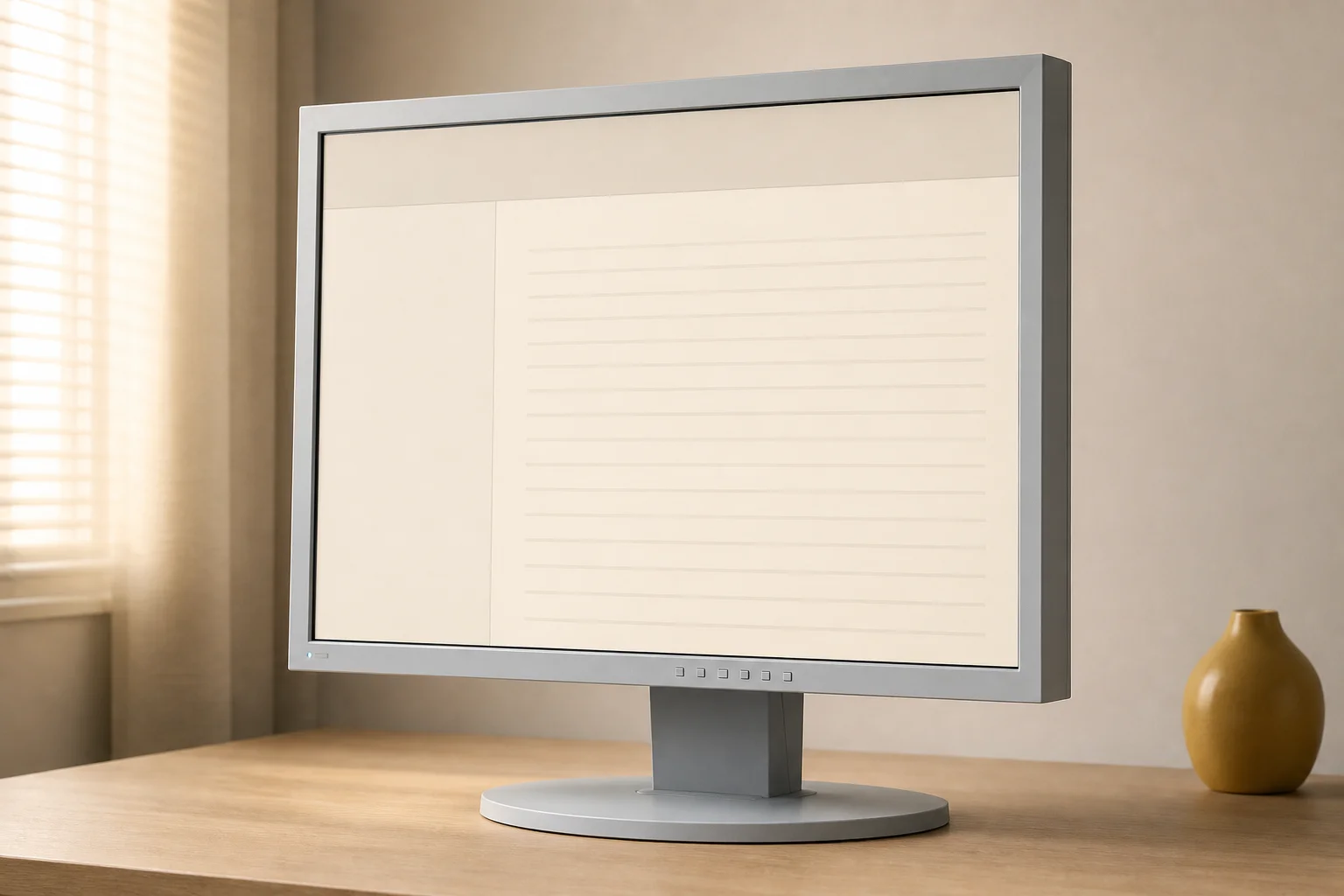 EIZO EV2430を暮らしの中で使うイメージ