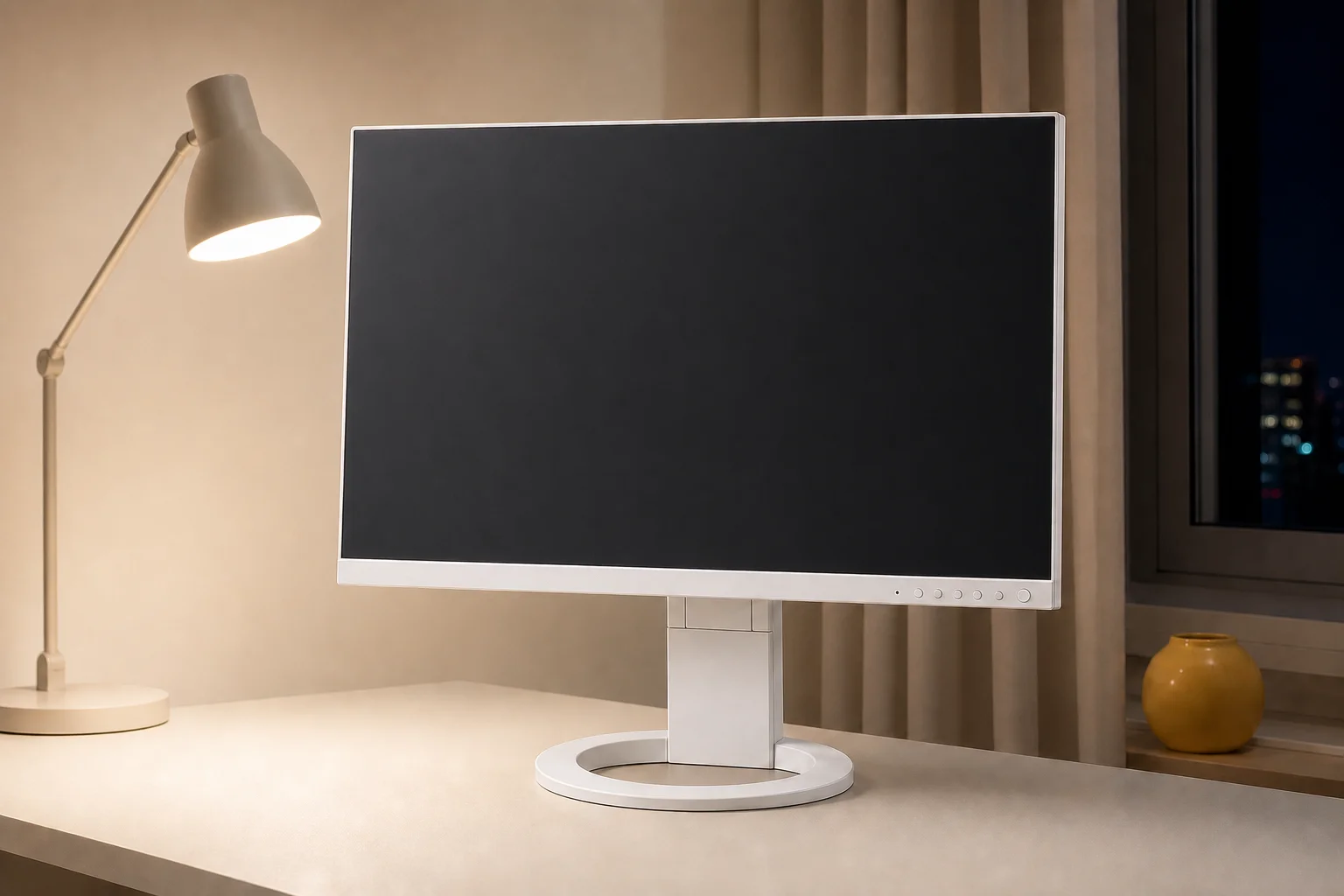 EIZO EV2460の設置まわりを確認するイメージ