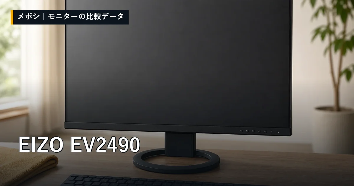 EIZO EV2490のレビューデータまとめ
