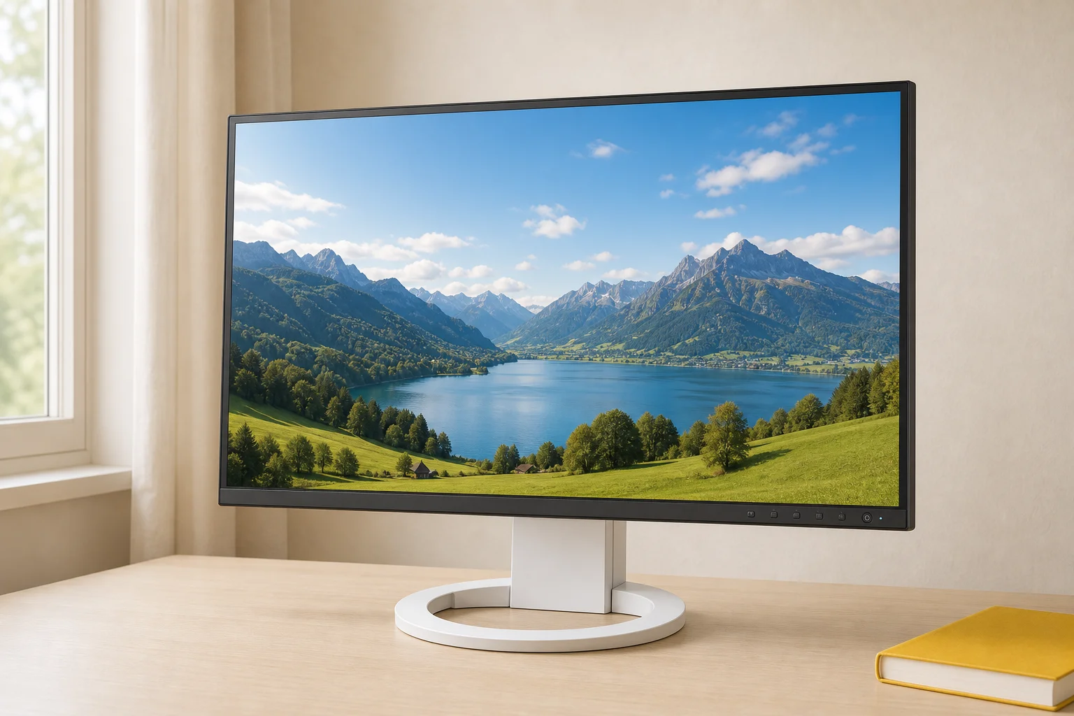 EIZO EV2495を暮らしの中で使うイメージ