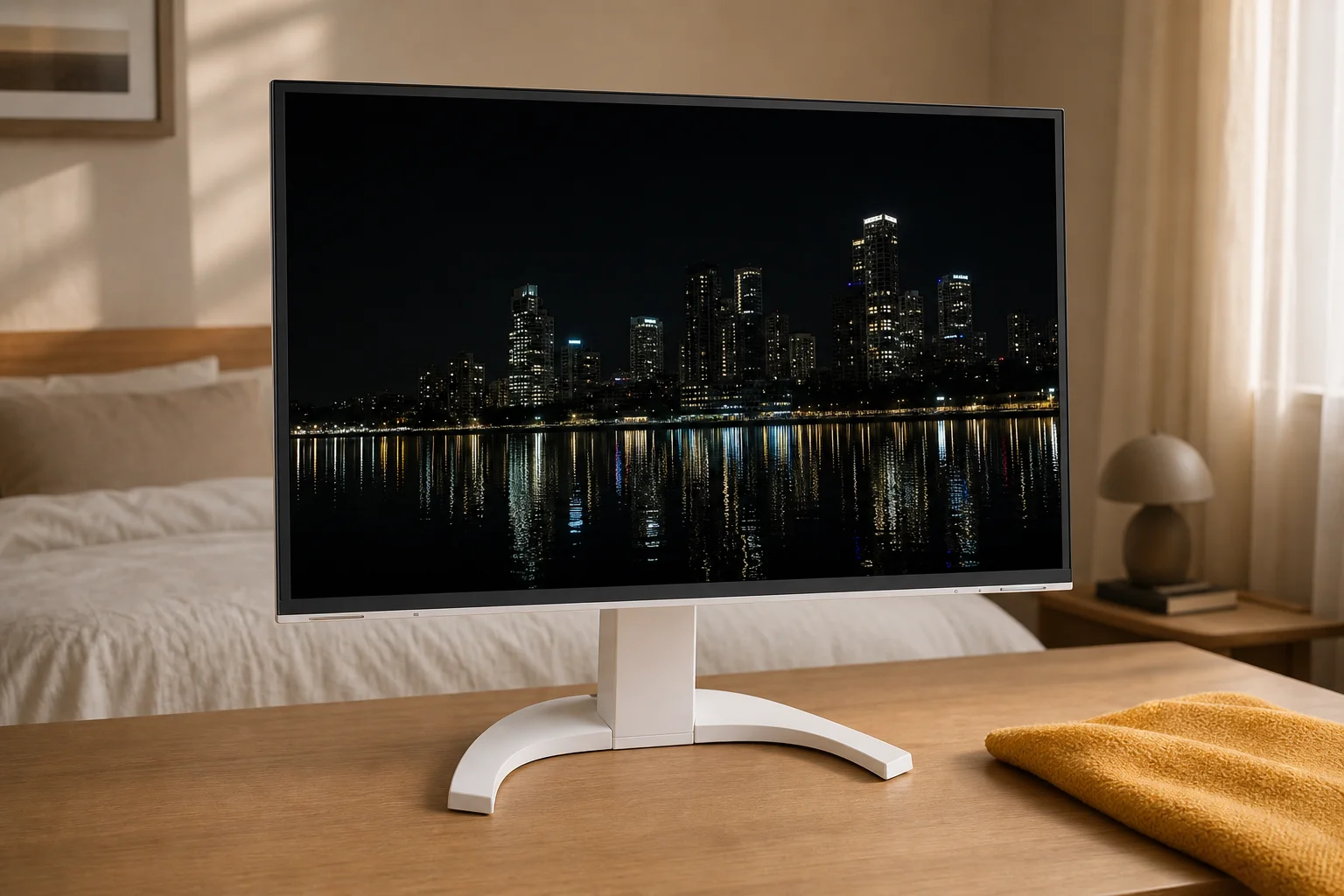 EIZO EV2740Xの設置まわりを確認するイメージ