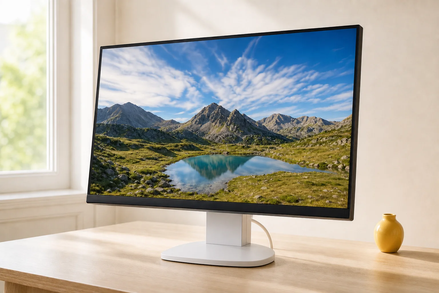 EIZO EV2795を暮らしの中で使うイメージ