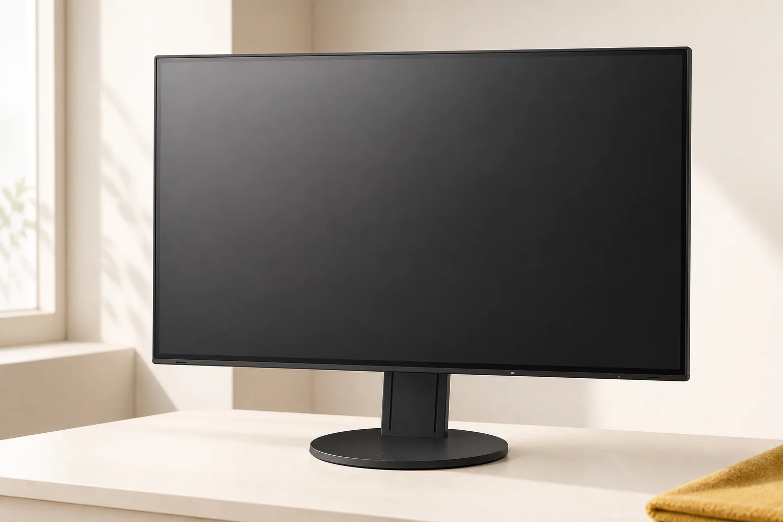 EIZO EV3285の設置まわりを確認するイメージ