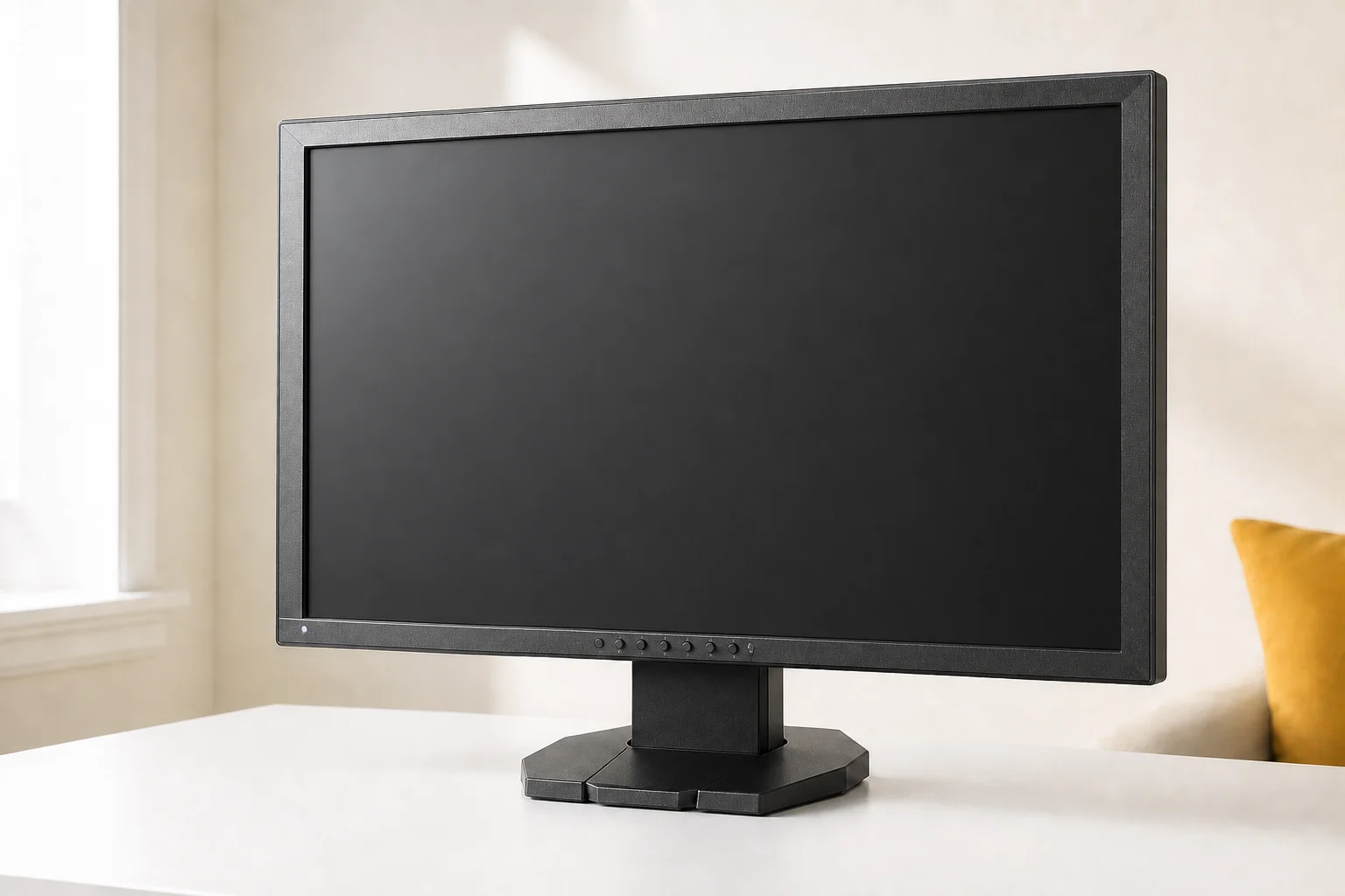EIZO FG2421の設置まわりを確認するイメージ