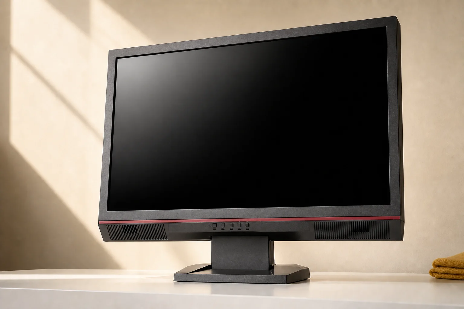EIZO FS2331の設置まわりを確認するイメージ