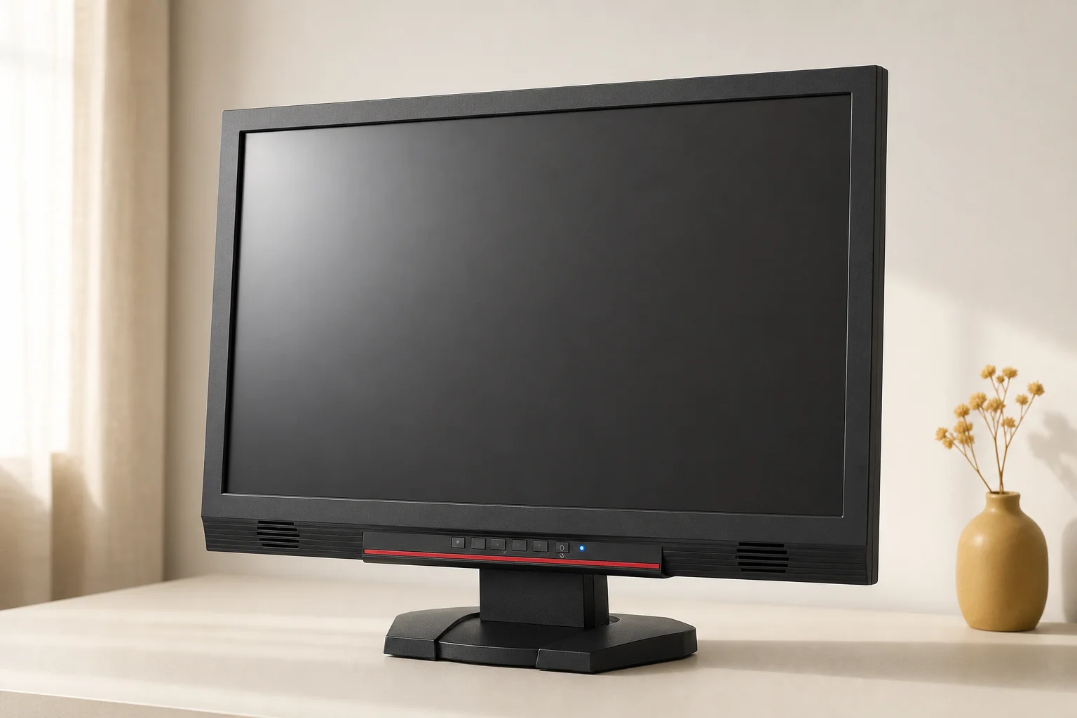 EIZO FS2333の設置まわりを確認するイメージ