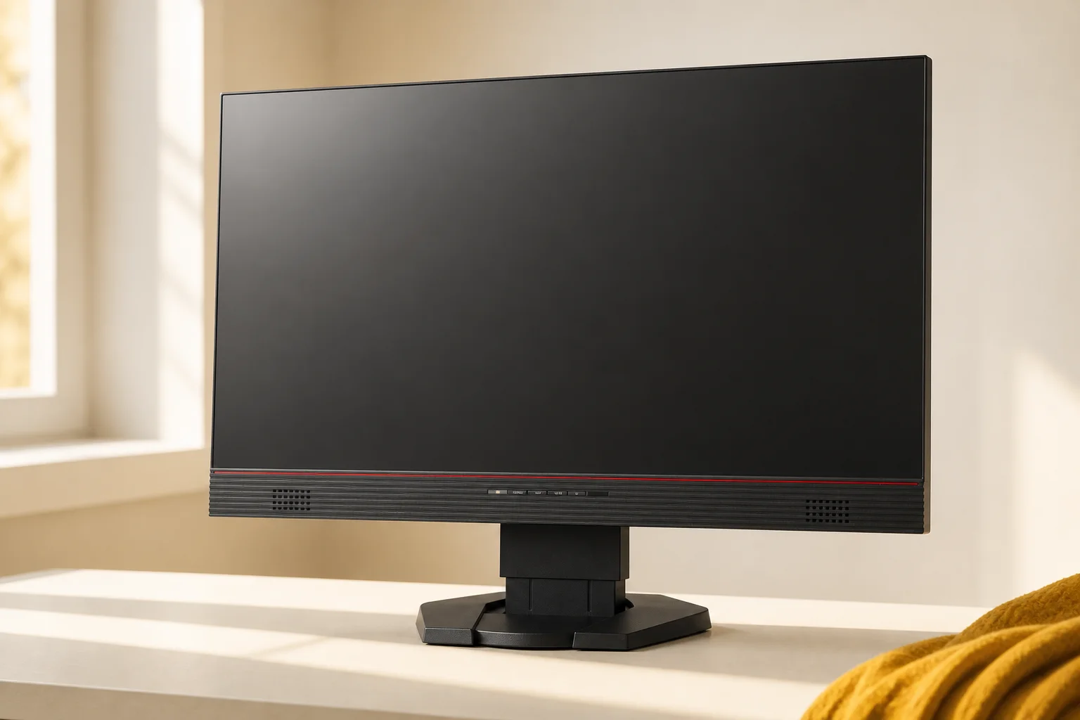 EIZO FS2434の設置まわりを確認するイメージ