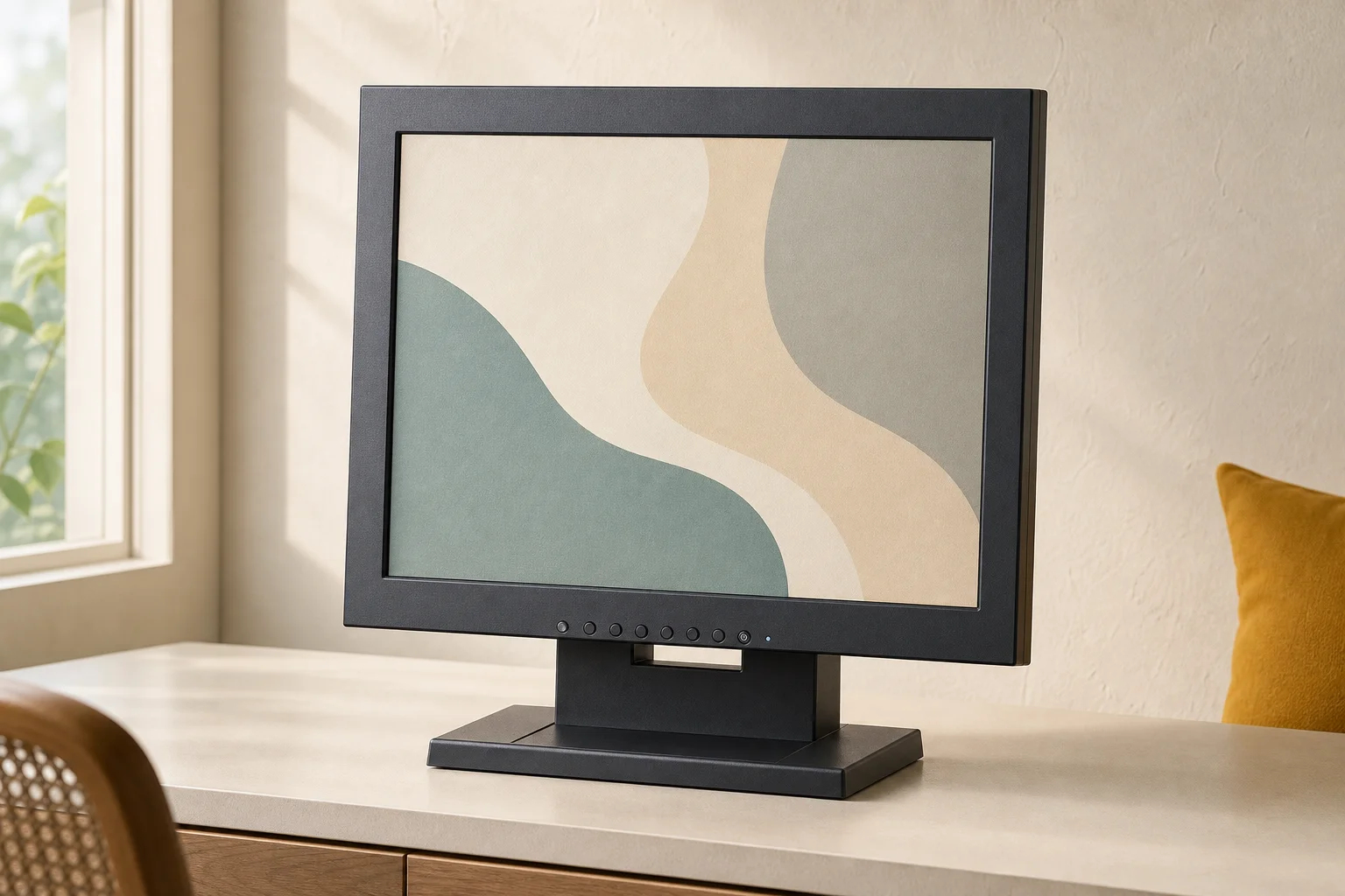 EIZO S1504の設置まわりを確認するイメージ
