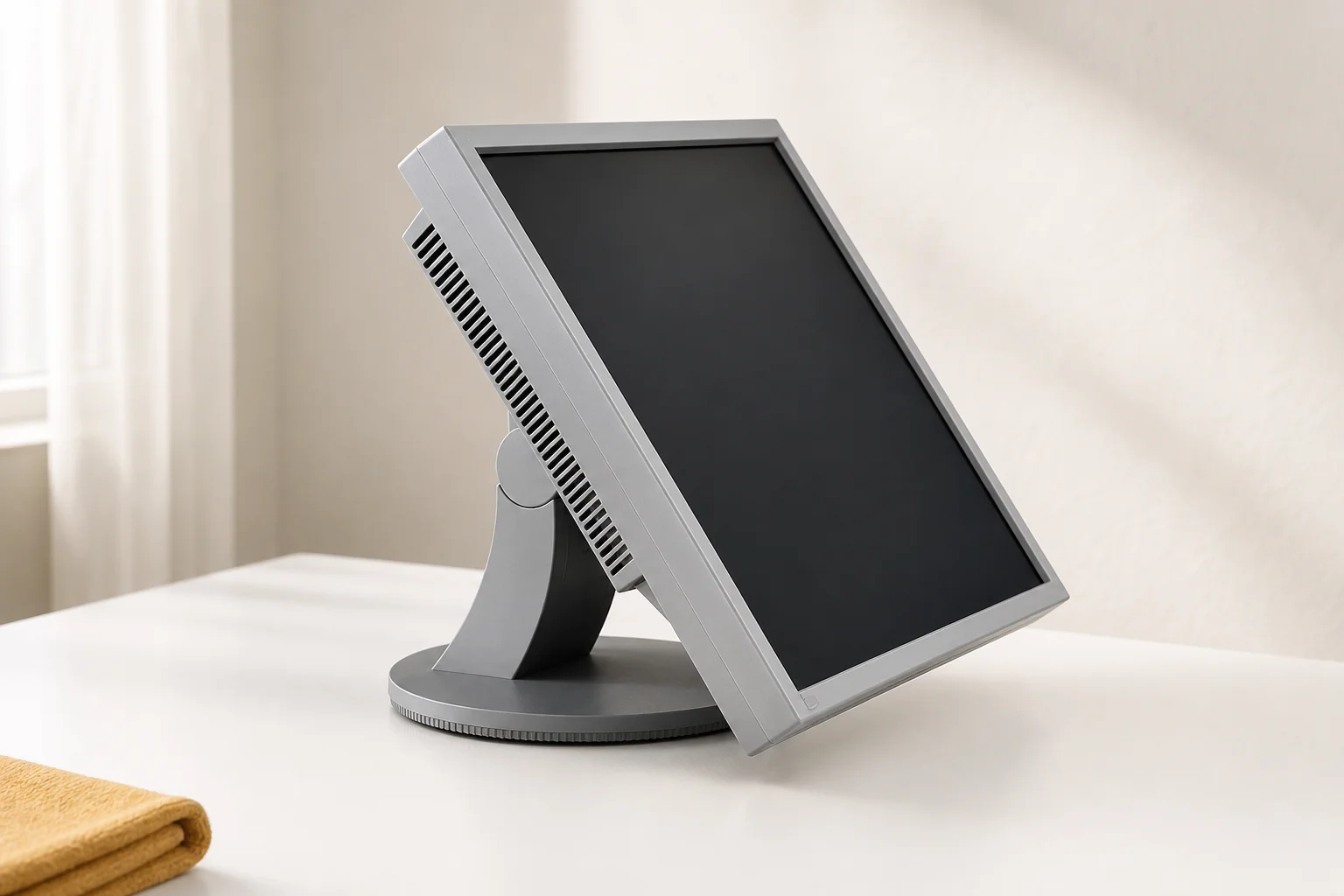 EIZO S1910-Rの設置まわりを確認するイメージ