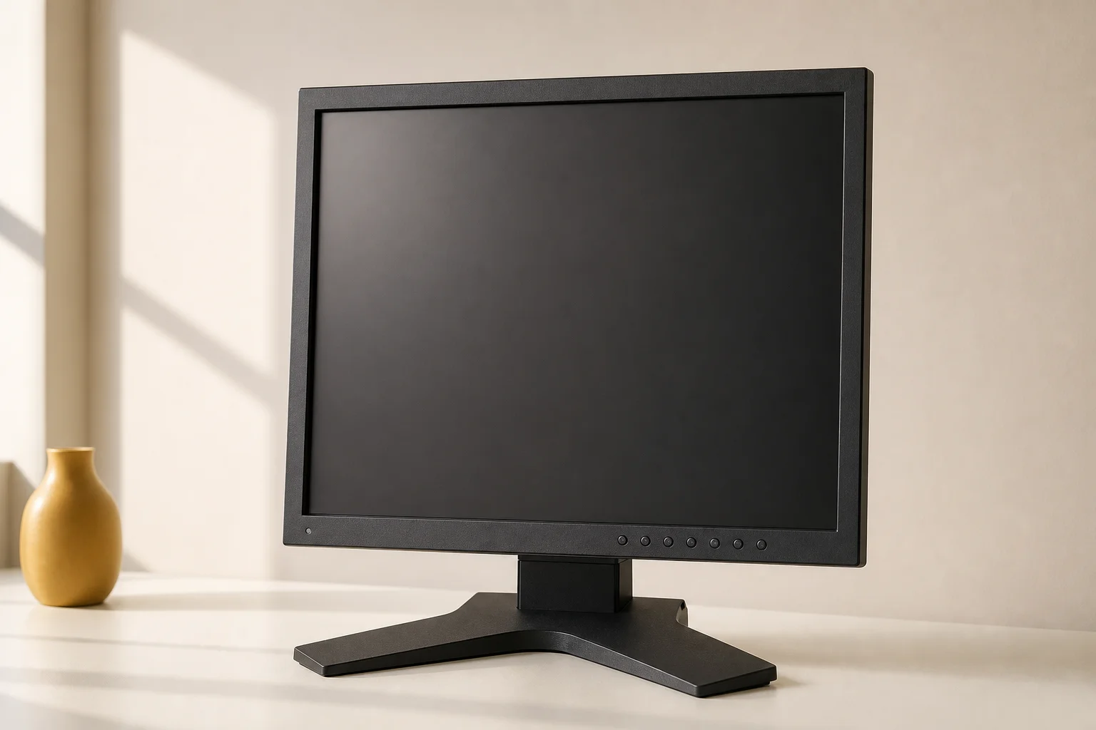 EIZO S1921-SHの設置まわりを確認するイメージ