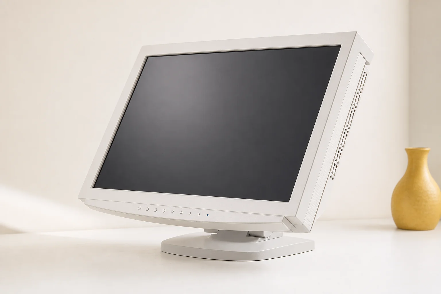 EIZO S2111Wの設置まわりを確認するイメージ