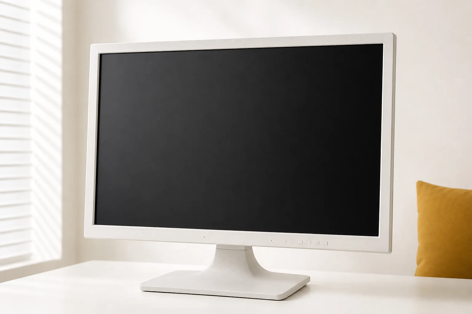EIZO S2433W-Hの設置まわりを確認するイメージ