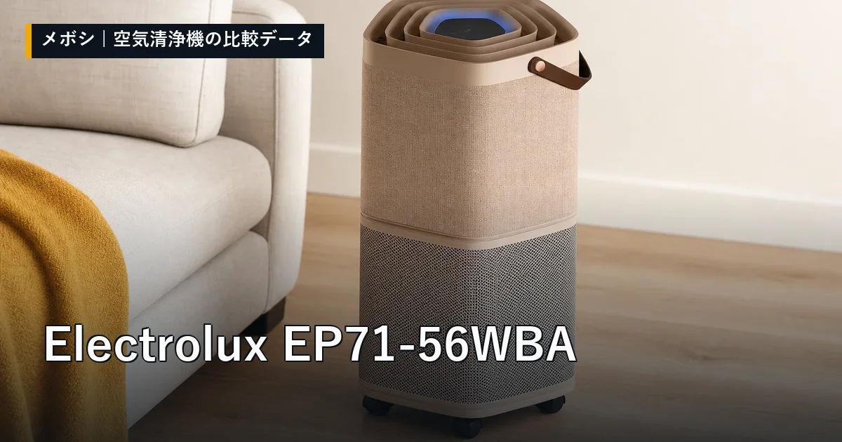 Electrolux EP71-56WBAのレビューデータまとめ