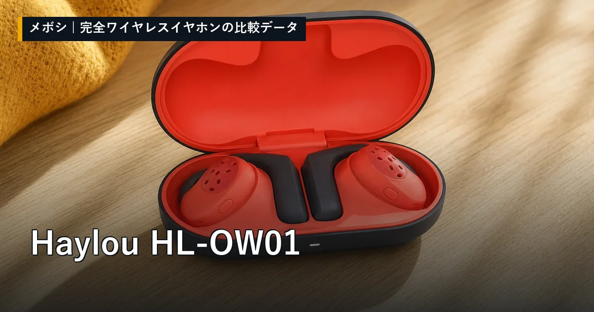 Haylou HL-OW01のレビューデータまとめ