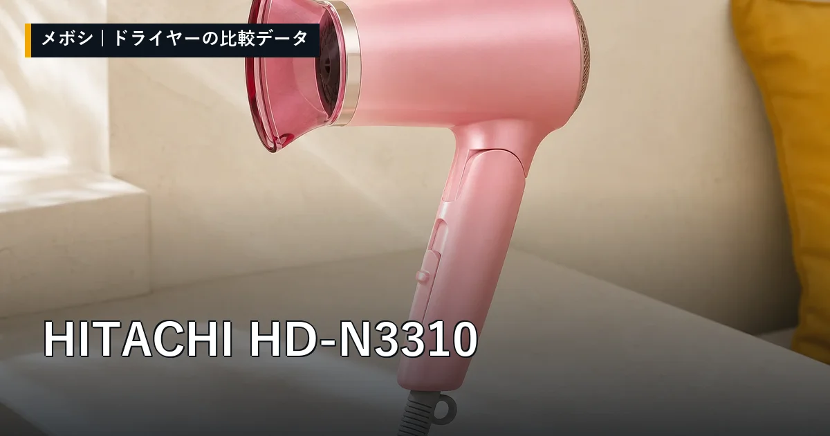 HITACHI HD-N3310のレビューデータまとめ