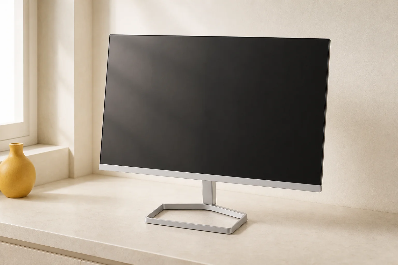 HP HP M22f FHD ディスプレイを暮らしの中で使うイメージ