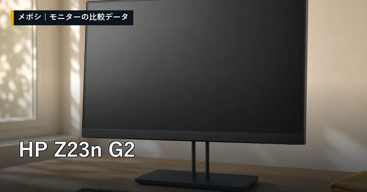 HP Z23n G2のレビューデータまとめ