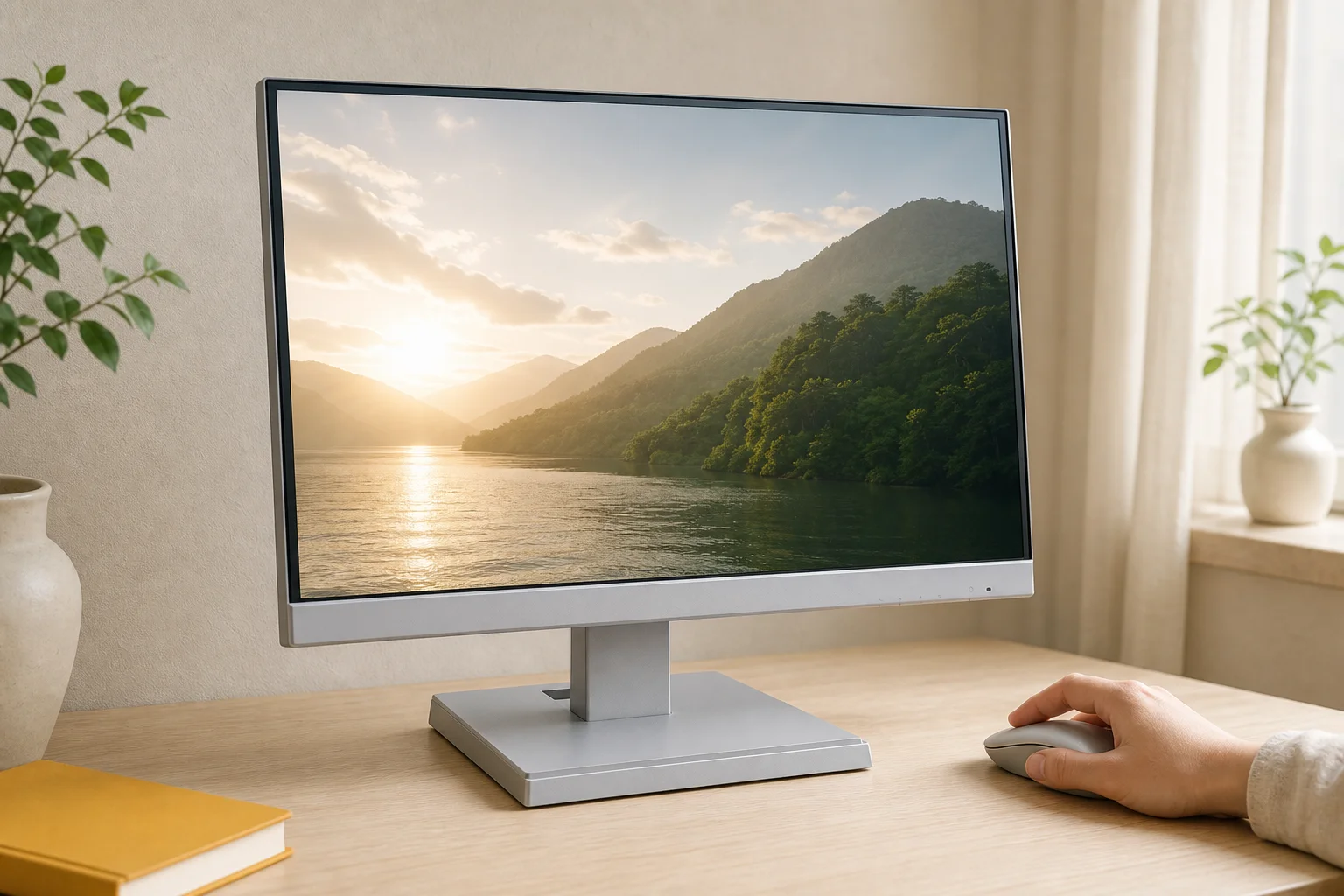 I-O DATA LCD-A221DW-AGを暮らしの中で使うイメージ