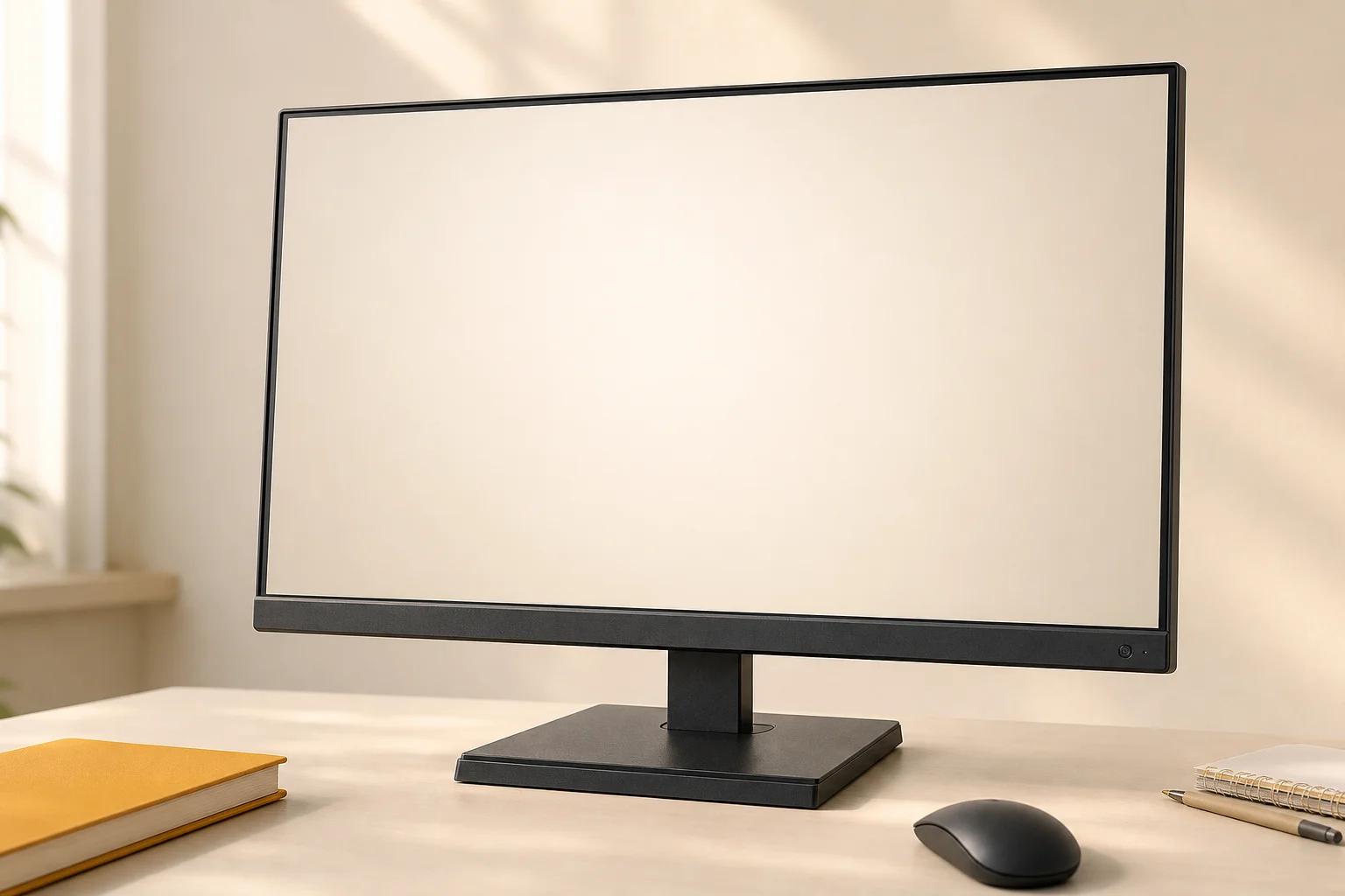 I-O DATA LCD-A241DB-AGの設置まわりを確認するイメージ