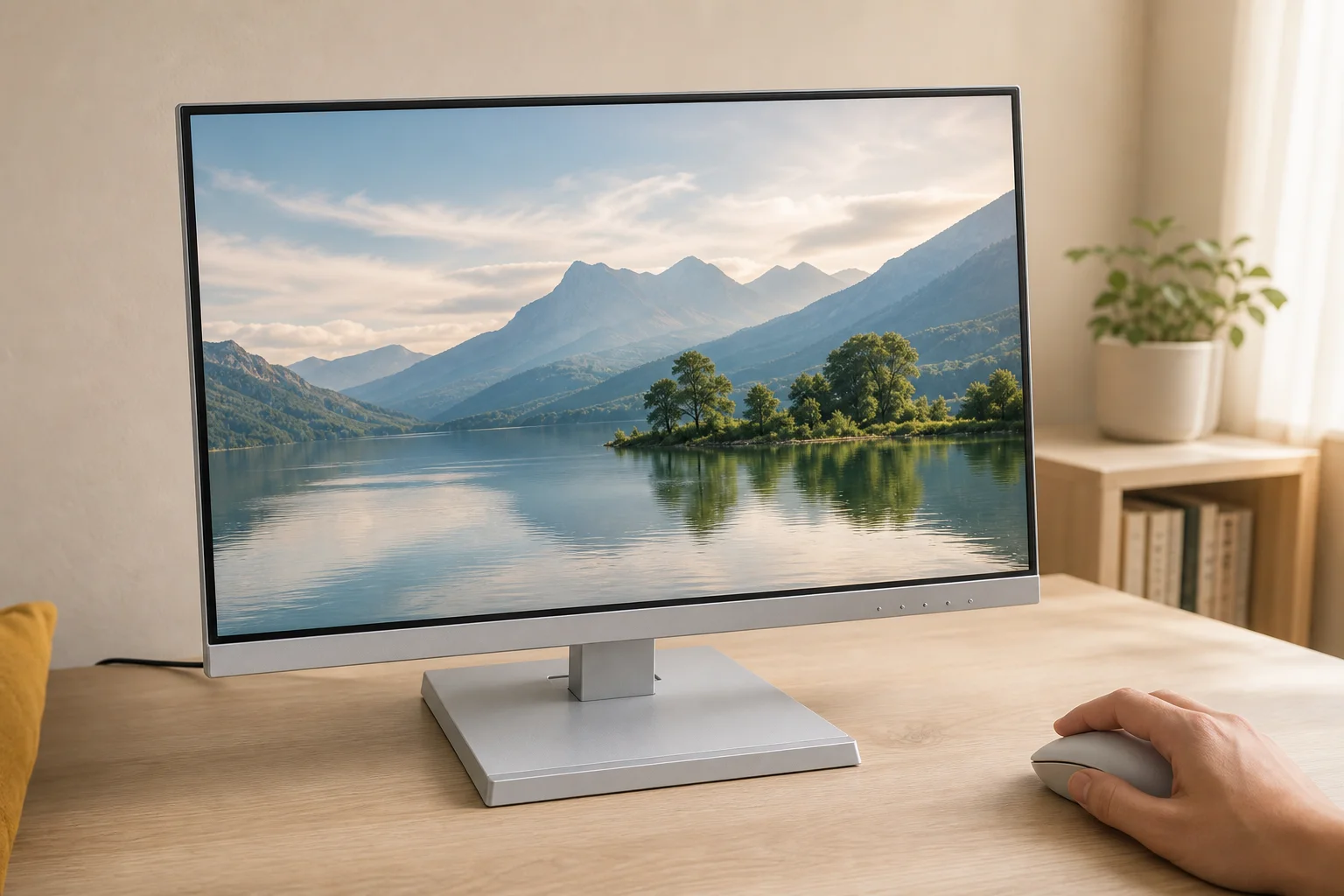 I-O DATA LCD-A241DW-AGを暮らしの中で使うイメージ