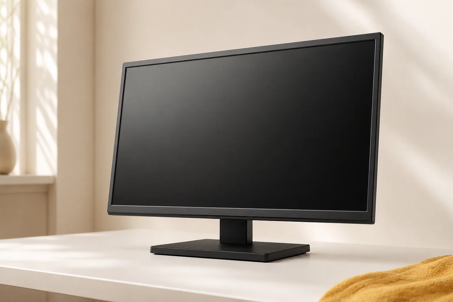 I-O DATA LCD-AH221EDBの設置まわりを確認するイメージ