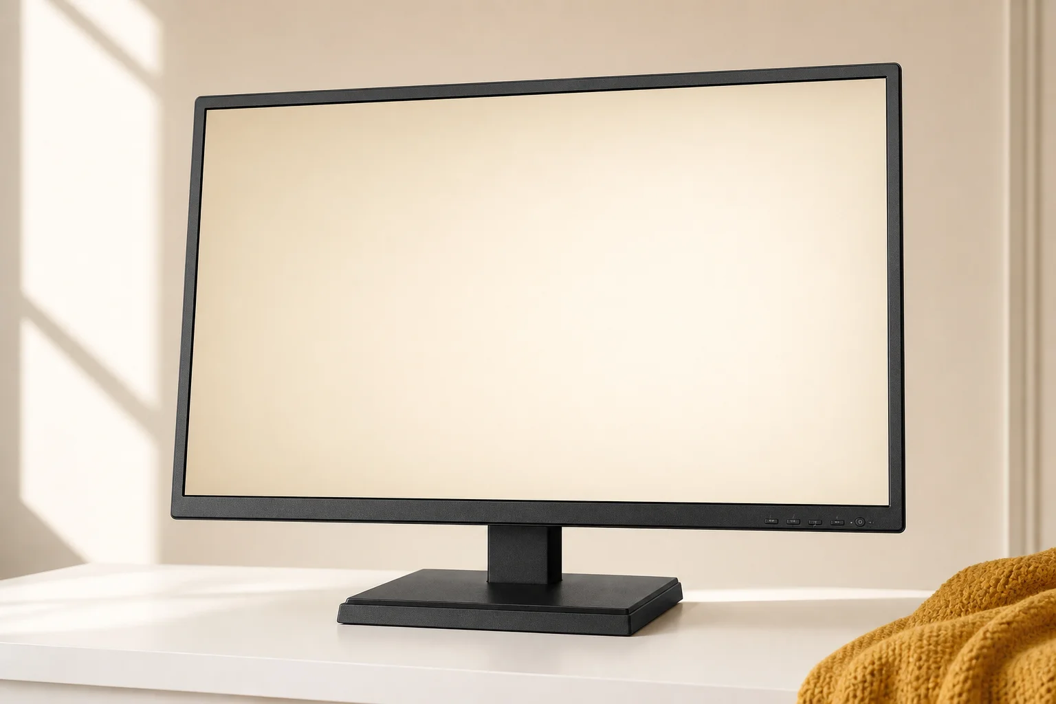 I-O DATA LCD-AH271EDB-Bの設置まわりを確認するイメージ