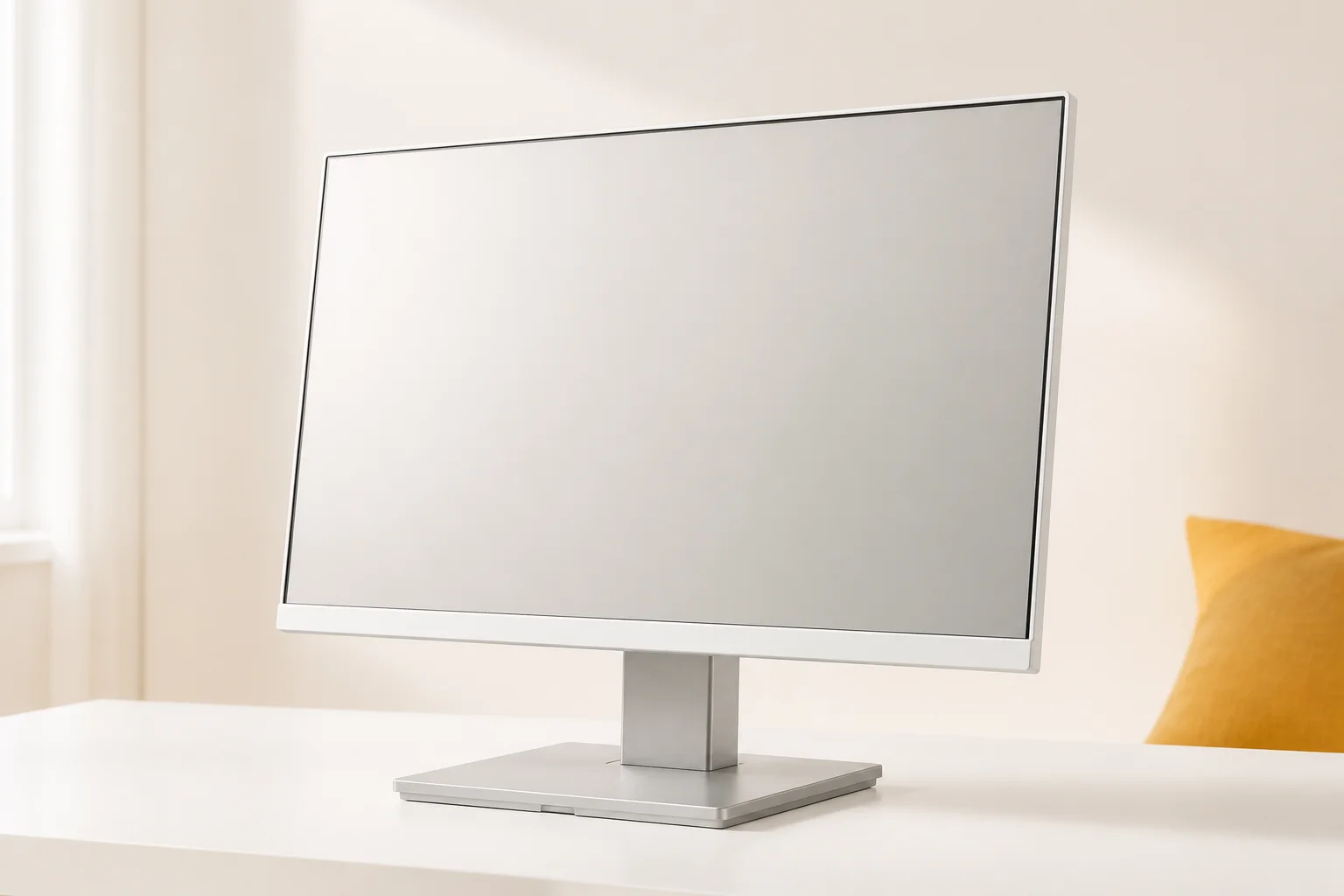 I-O DATA LCD-BC241DW-Fの設置まわりを確認するイメージ