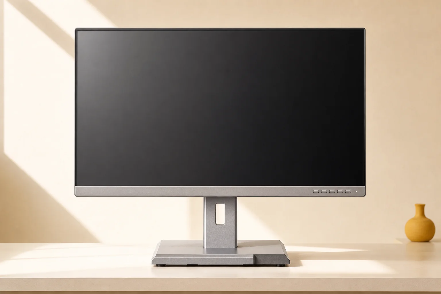 I-O DATA LCD-C221DB-Fの設置まわりを確認するイメージ