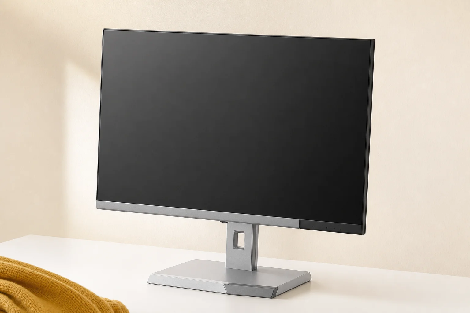 I-O DATA LCD-C241DB-F-AGの設置まわりを確認するイメージ