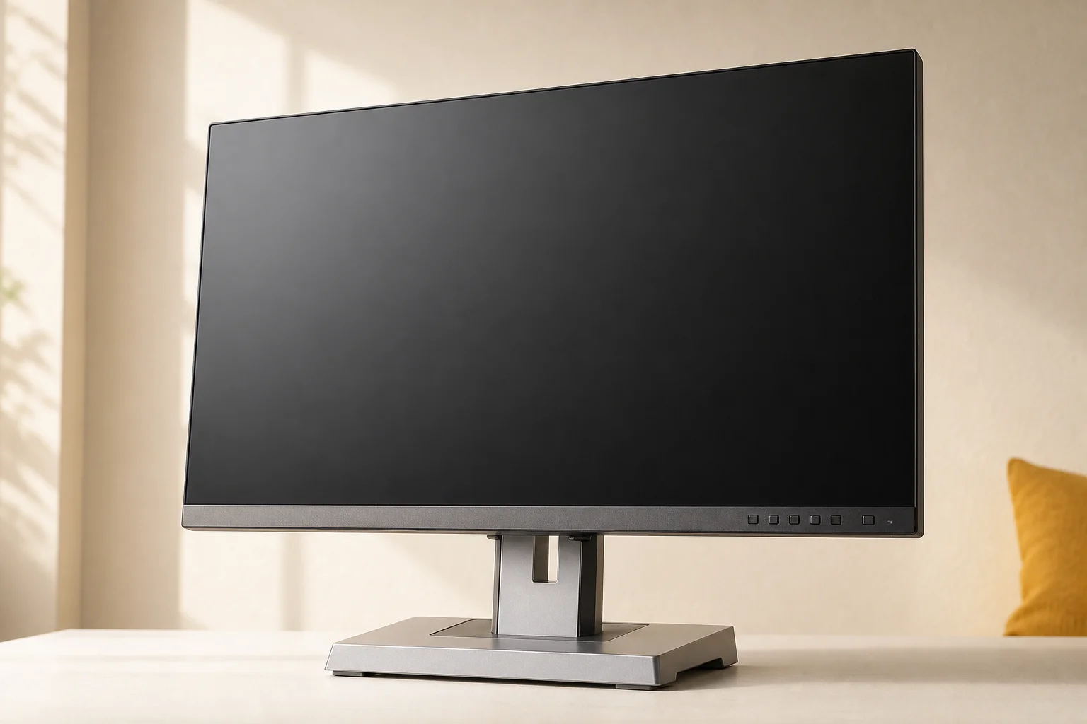 I-O DATA LCD-C271DB-F-AGの設置まわりを確認するイメージ