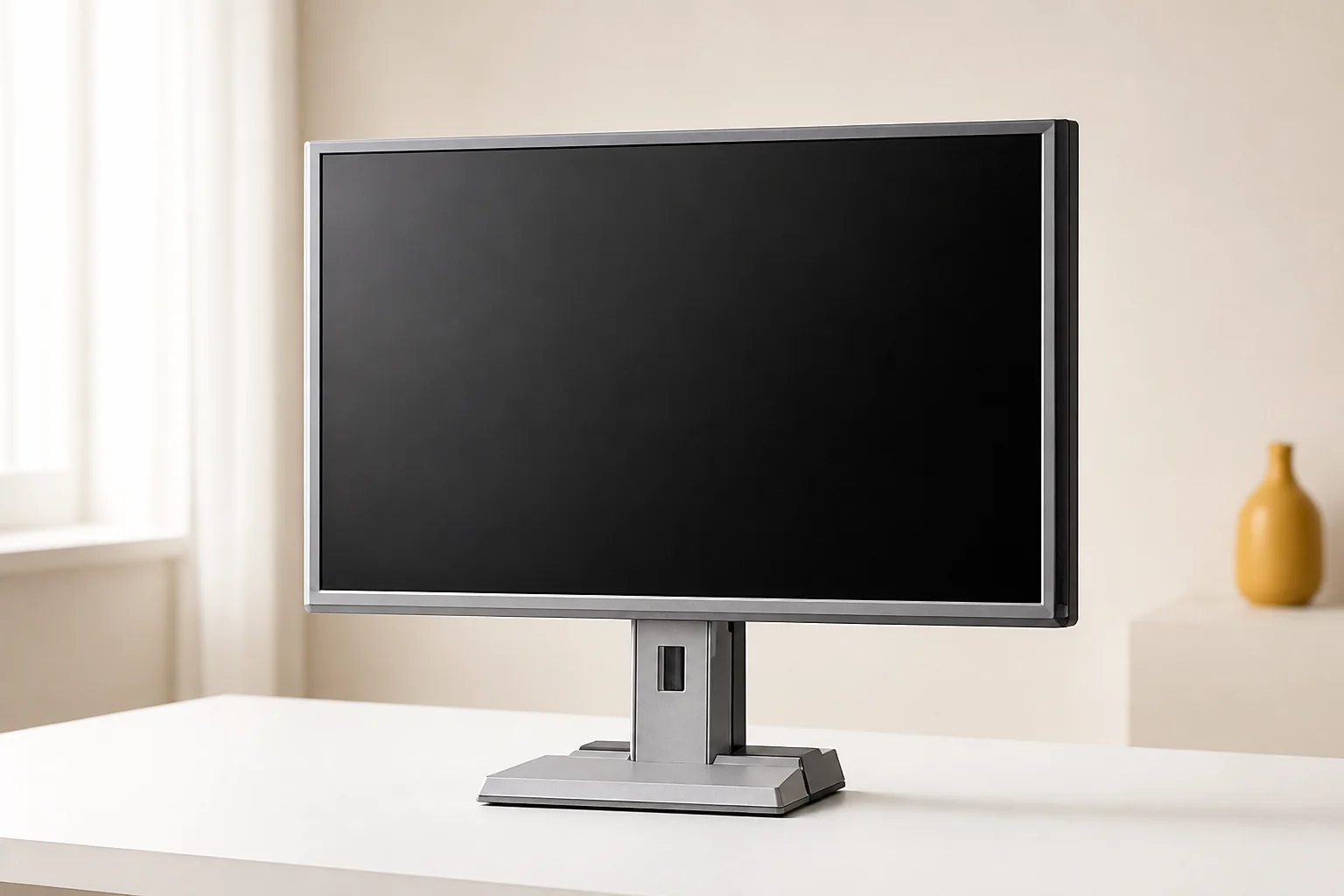 I-O DATA LCD-DF241EDB-F-AGの設置まわりを確認するイメージ