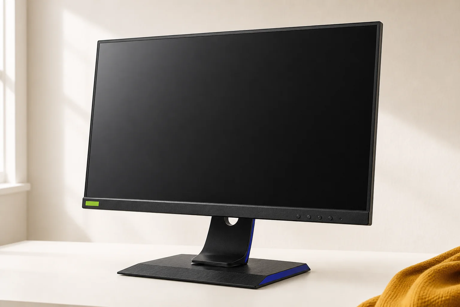 I-O DATA LCD-GC241UXDBの設置まわりを確認するイメージ