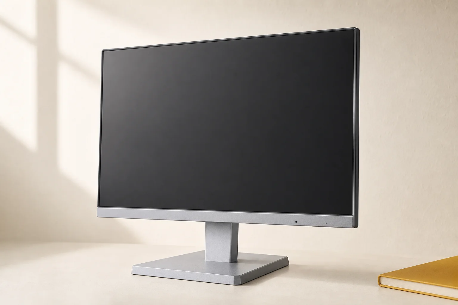 I-O DATA LCD-GD242UDBの設置まわりを確認するイメージ