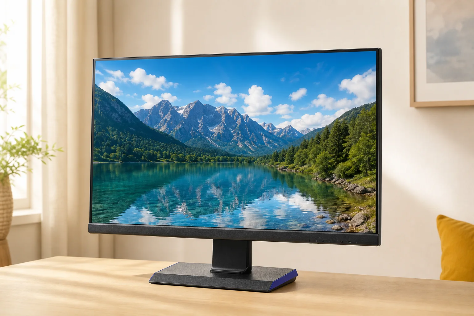 I-O DATA LCD-GD271JDの設置まわりを確認するイメージ