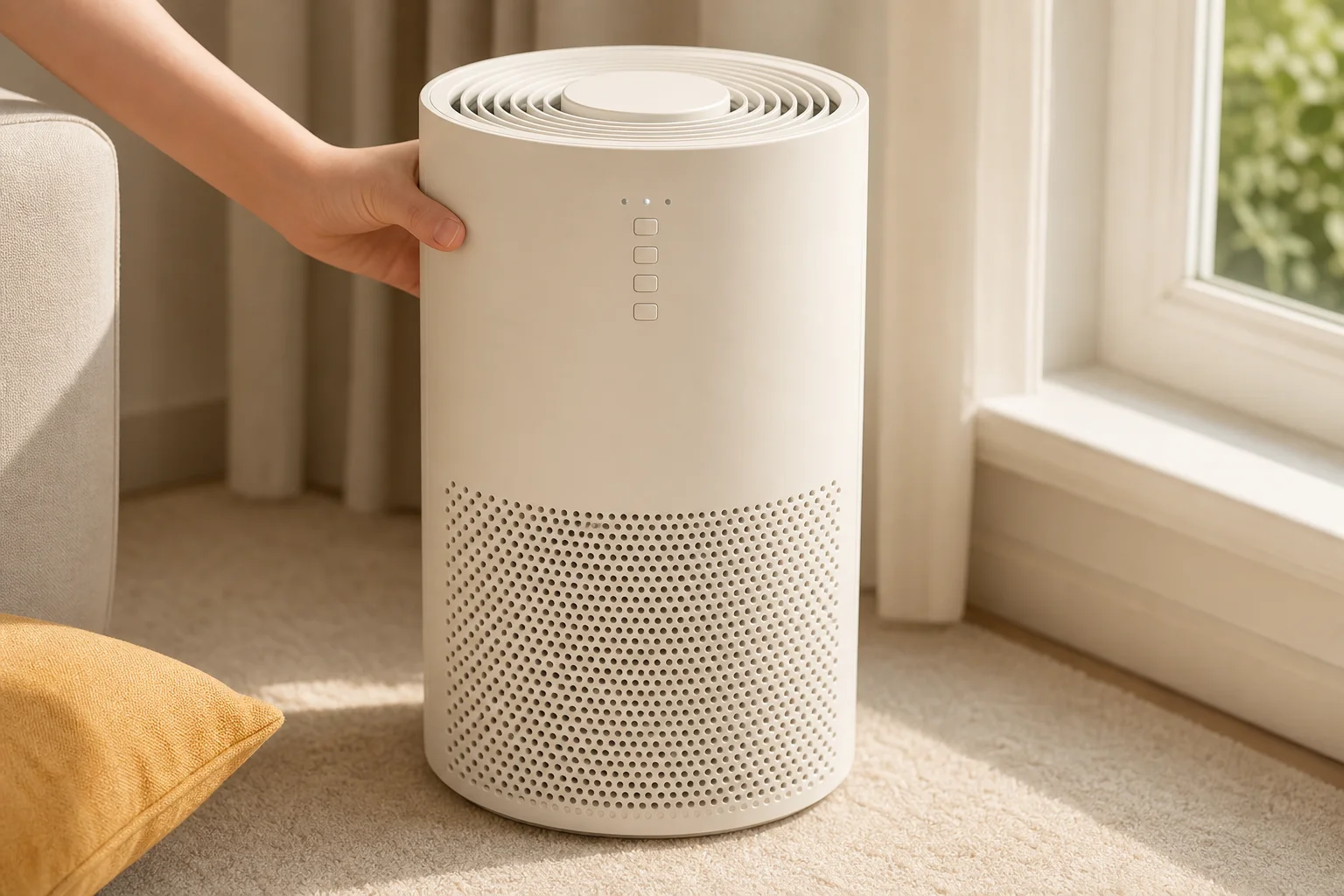 アイリスオーヤマ AAP-S30B-Cを暮らしの中で使うイメージ