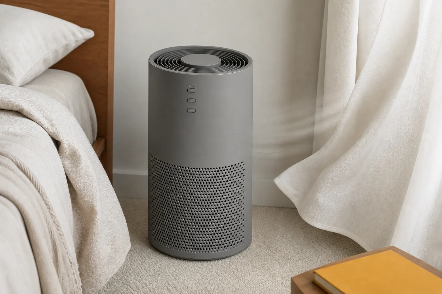 アイリスオーヤマ AAP-S30B-Hの設置まわりを確認するイメージ