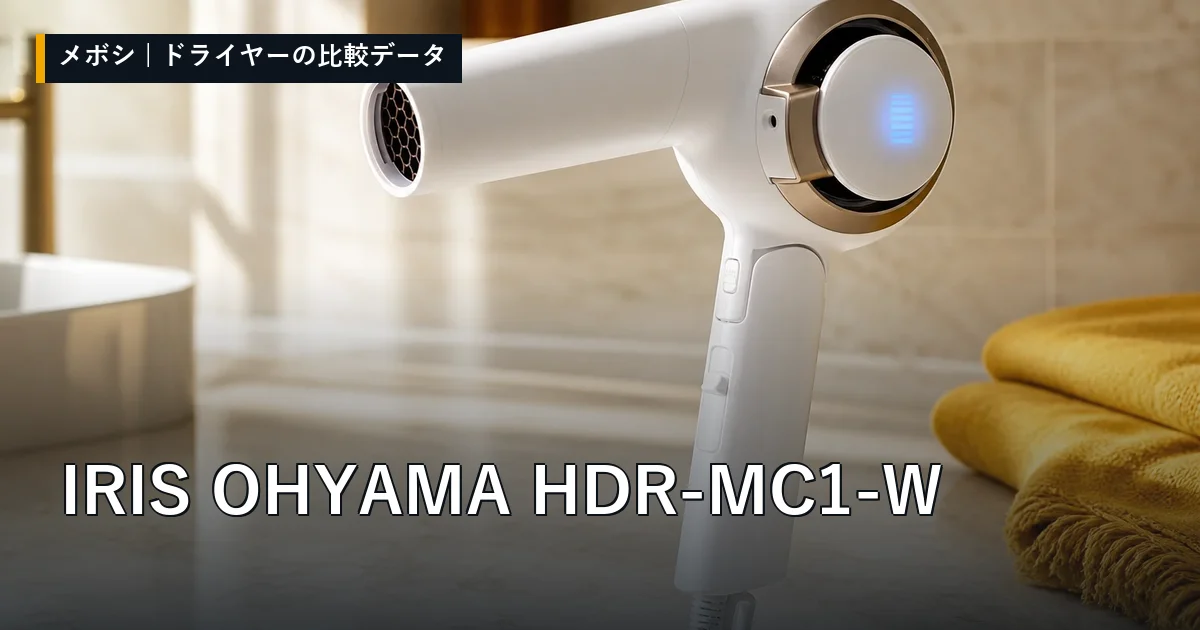 IRIS OHYAMA HDR-MC1-Wのレビューデータまとめ