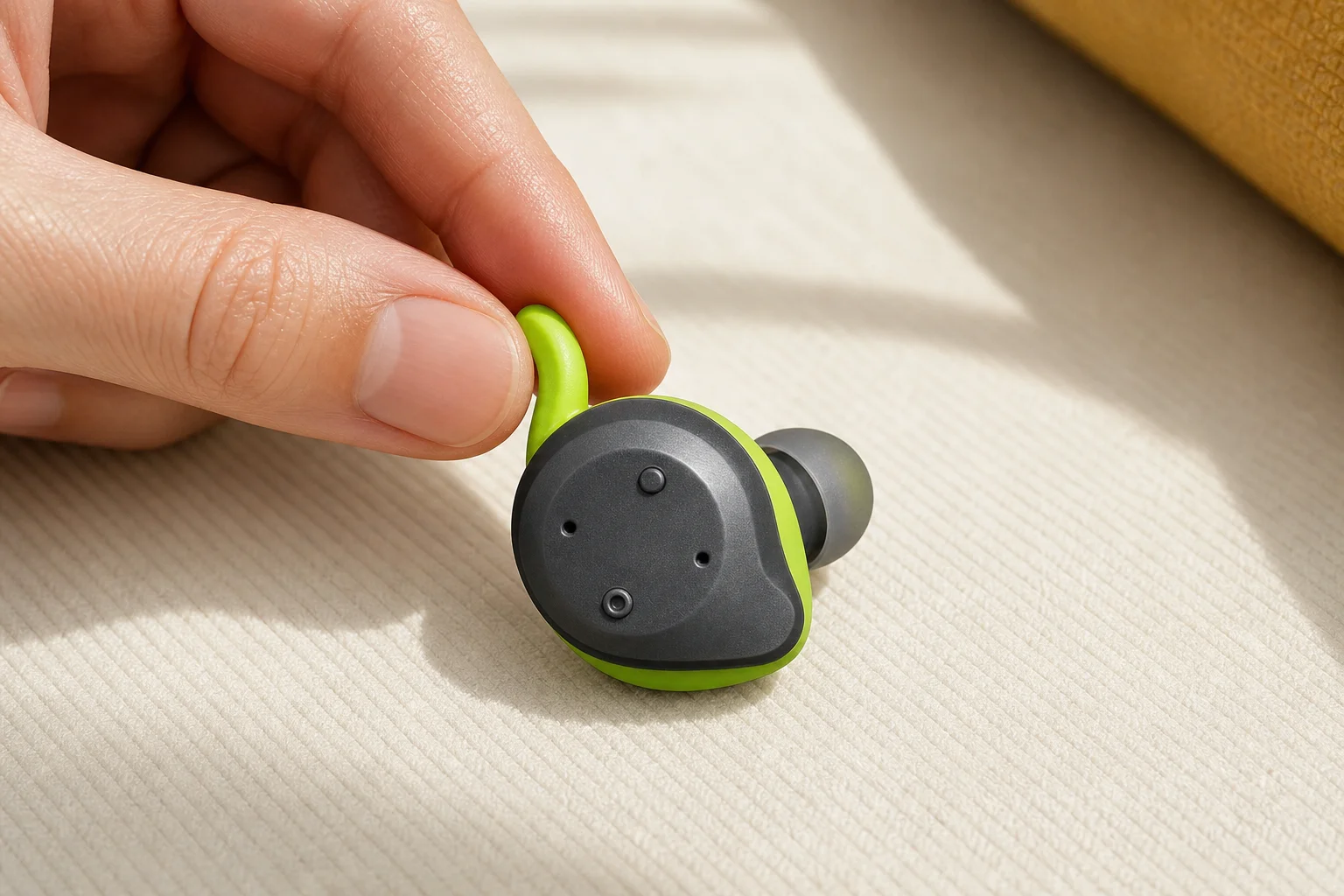 Jabra Elite Sportを暮らしの中で使うイメージ