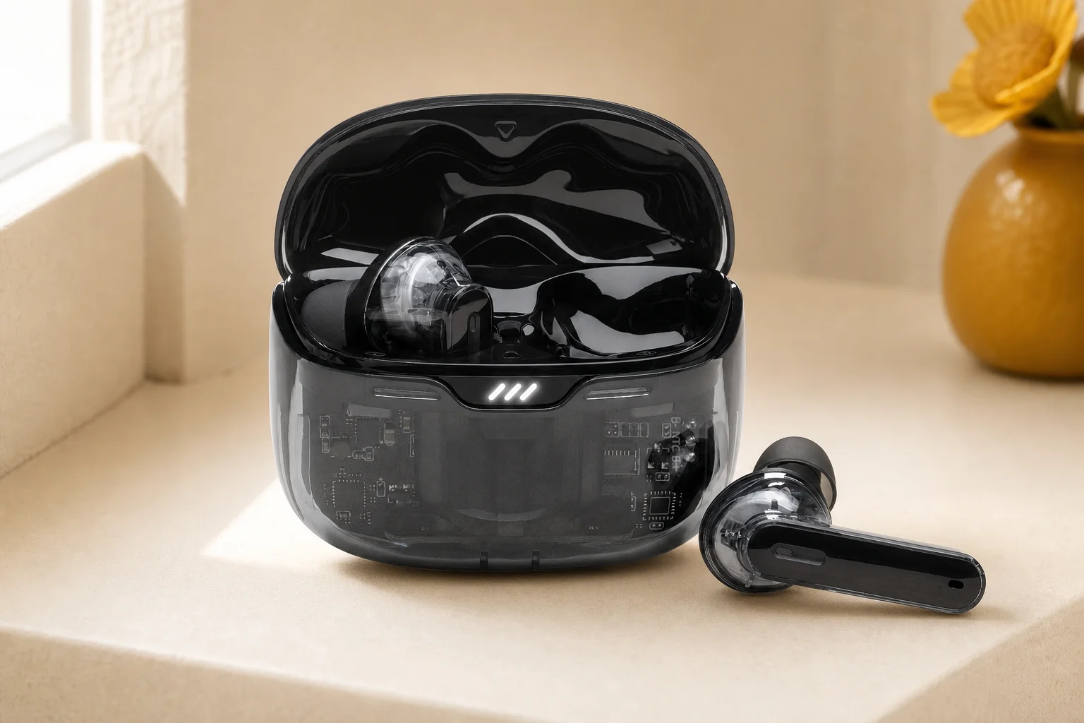 JBL JBL TUNE BEAM GHOSTを暮らしの中で使うイメージ
